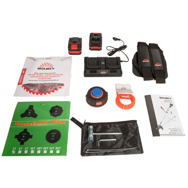Фото - Електрокоса VITALS Master AZT 36100-1n BL